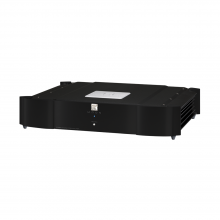 Moon 610LP Phono Preamplifier front, top and side view.