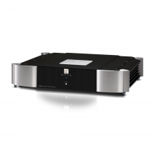 MOON 810LP Phono Preamplifier front, side and top view.