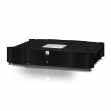 MOON 820S External Power Supply front, side and top view.