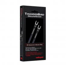 AudioQuest ThunderBird GroundGoody Cable packaging with a picture of the spade ends