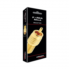AudioQuest F > RCA Male Adaptor