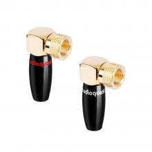 AudioQuest Right-Angle F Plugs