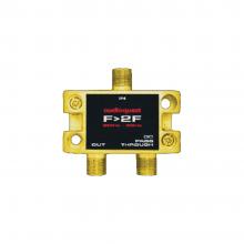 Linn F to 2F 75Ω Splitter