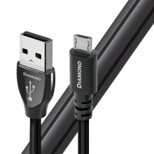 AudioQuest Diamond USB Cable - 0.75m, USB A, USB Micro B 