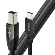 AudioQuest Diamond USB Cable - 1.5m, USB B, USB C 