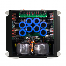 Moon 860A v2 Dual Mono Reference Two-Channel Power Amplifier inside circuitry.