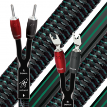 AudioQuest Rocket 88 Speaker Cable - 2.0m, Multi-Spade, Banana Plug