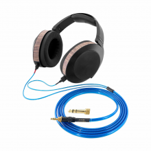 Nordost Blue Heaven Headphone Cable with headphones