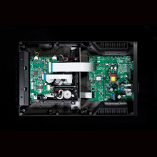 Cyrus CD T CD Transport view of the internal circuitry.