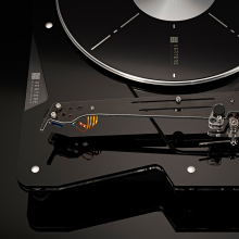 Vertere DG-1 Dynamic Groove Record Player close-up