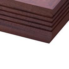 Linn LP12 Fluted Rosenut Plinth - view of corner