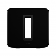 SONOS Sub in black front view