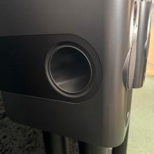 Kii Three System in black - view of the side