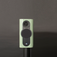 A single Kii Three Loudspeaker in Spring Green 
