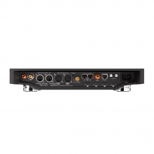 Linn Klimax DSM in black, rear view.