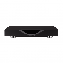 Linn Klimax DSM in black, top and front view.