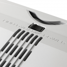 Linn Klimax Solo Amplifier close-up of the underside.