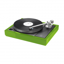 Linn LP12 Standard Plinth - Custom in light green