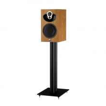 Linn Majik 109 Stand in black with Linn Majik 109 speaker.
