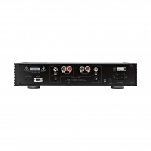Moon 330A Stereo Balanced Power Amplifier rear view.