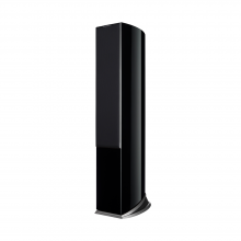 Audiovector R6 Signature in Piano Black grille on