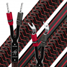 AudioQuest Rocket 33 Speaker Cable - 2.0m, Multi-Spade, Banana Plug
