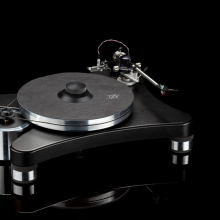 VPI Scout 21 Turntable on a black background
