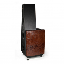 Rosso Fiorentino Siena Loudspeaker side view