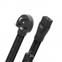 AudioQuest Silver Cloud Power Cable - 3.0m, C19 Mains Plug, UK Mains Plug