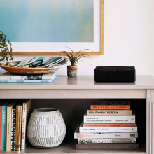 SONOS AMP on cupboard