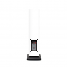 A Kudos Super 20A Loudspeaker in white - view of the rear