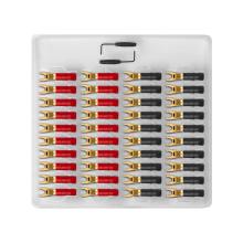 AudioQuest SureGrip 300 Multi-Spade in gold plating - tray of 40