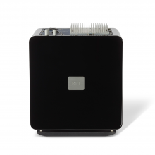 REL T/9x Sub-woofer in black, top view