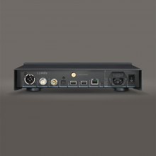 Lumin U2 Mini in black.  Rear view.