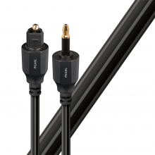 AudioQuest Pearl Toslink Cable - 5.0m, 3.5mm Mini Optical, Full-Size Optical 